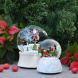 Elves Snow Globe