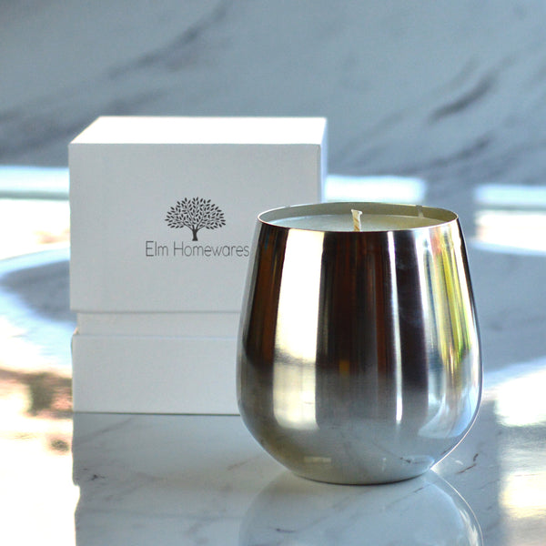 Shine Jar Scented Candle Platinum