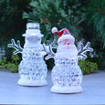 Santa with LED light Christmas Decoration