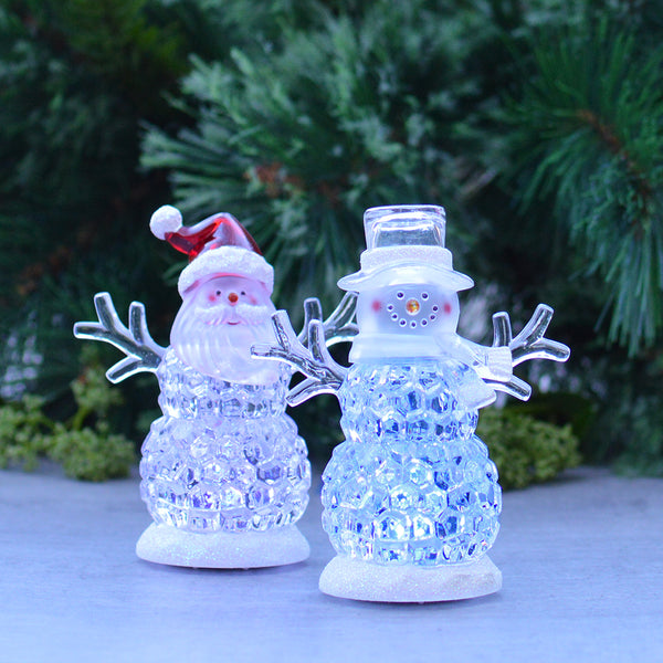 Snowman with LED light Christmas Decoration