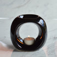 Oil Burner in Black with Melts and Tea Lights