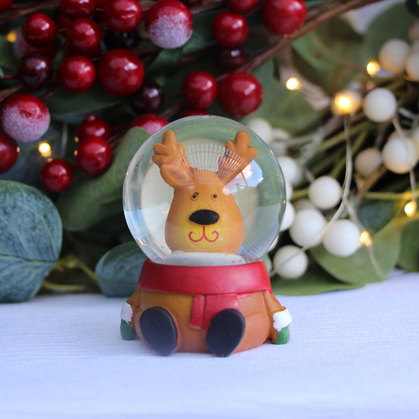 Reindeer Water Globe