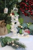 Noel LED light with snowmen