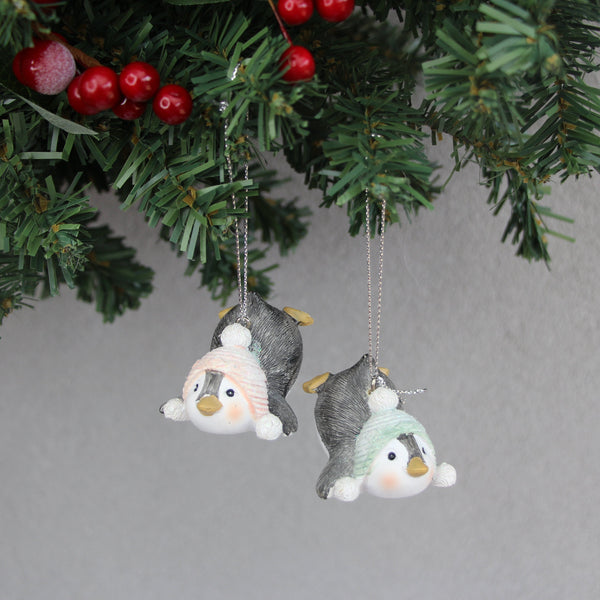 Penguin with Hat Ornament