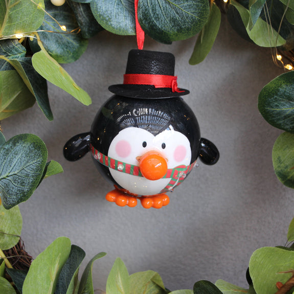 Penguin LED Bauble
