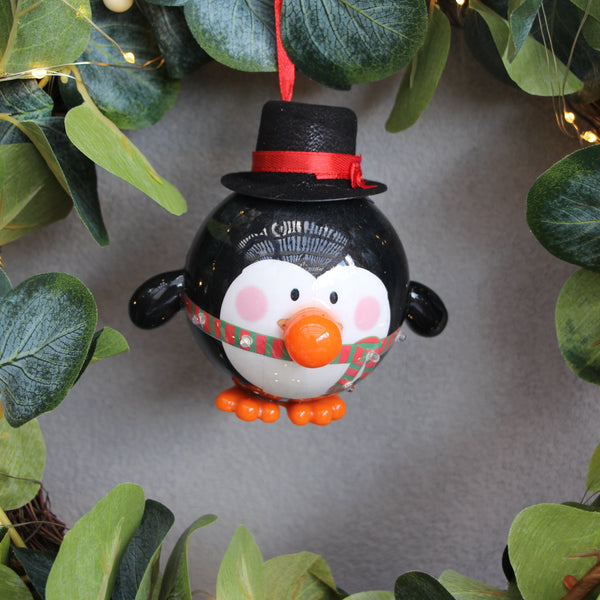 Penguin LED Bauble